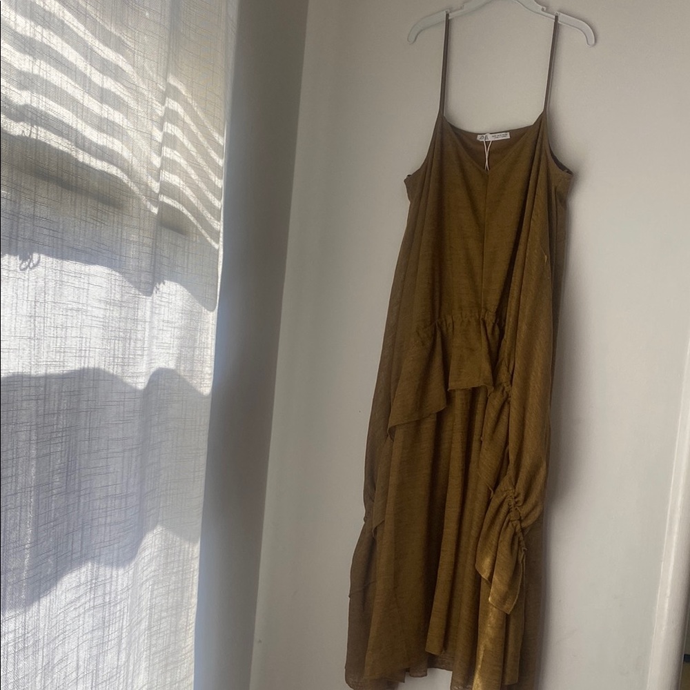 Stylish Olive Green Dress